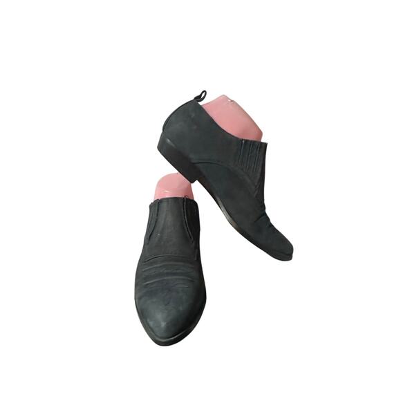 Brass Plum (BP) Women's Ankle Boots Western Print Size 7.5 M Gray Slip On - Picture 3 of 7